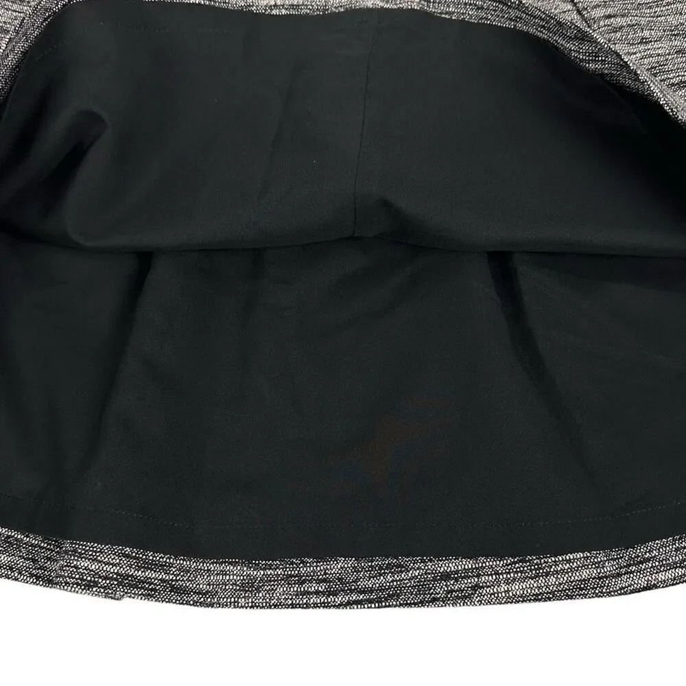 Madewell J. Crew Countdown Tweed Mini Pleated Skirt size 2